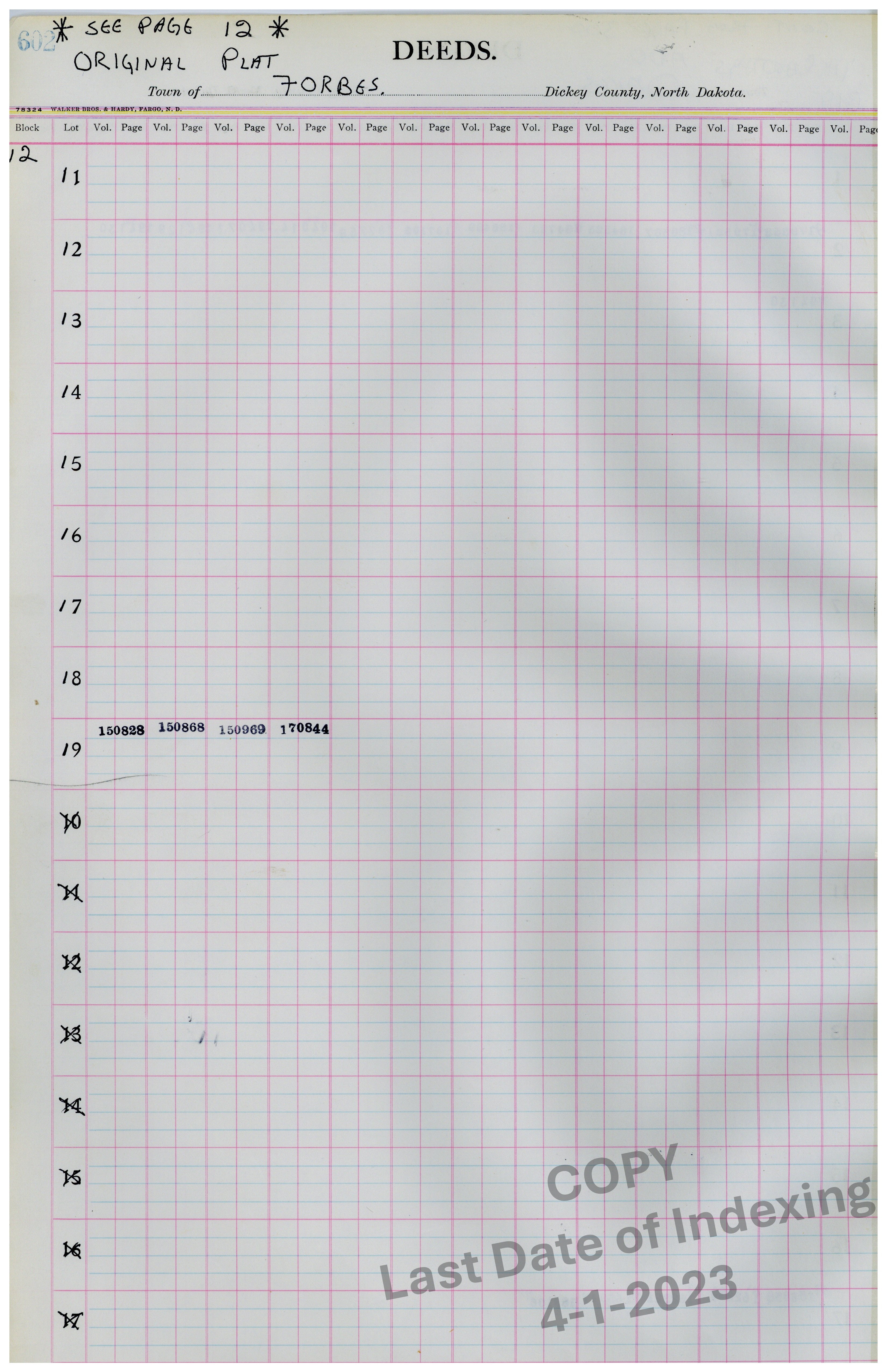 Block 12 Cont. Pg. 602