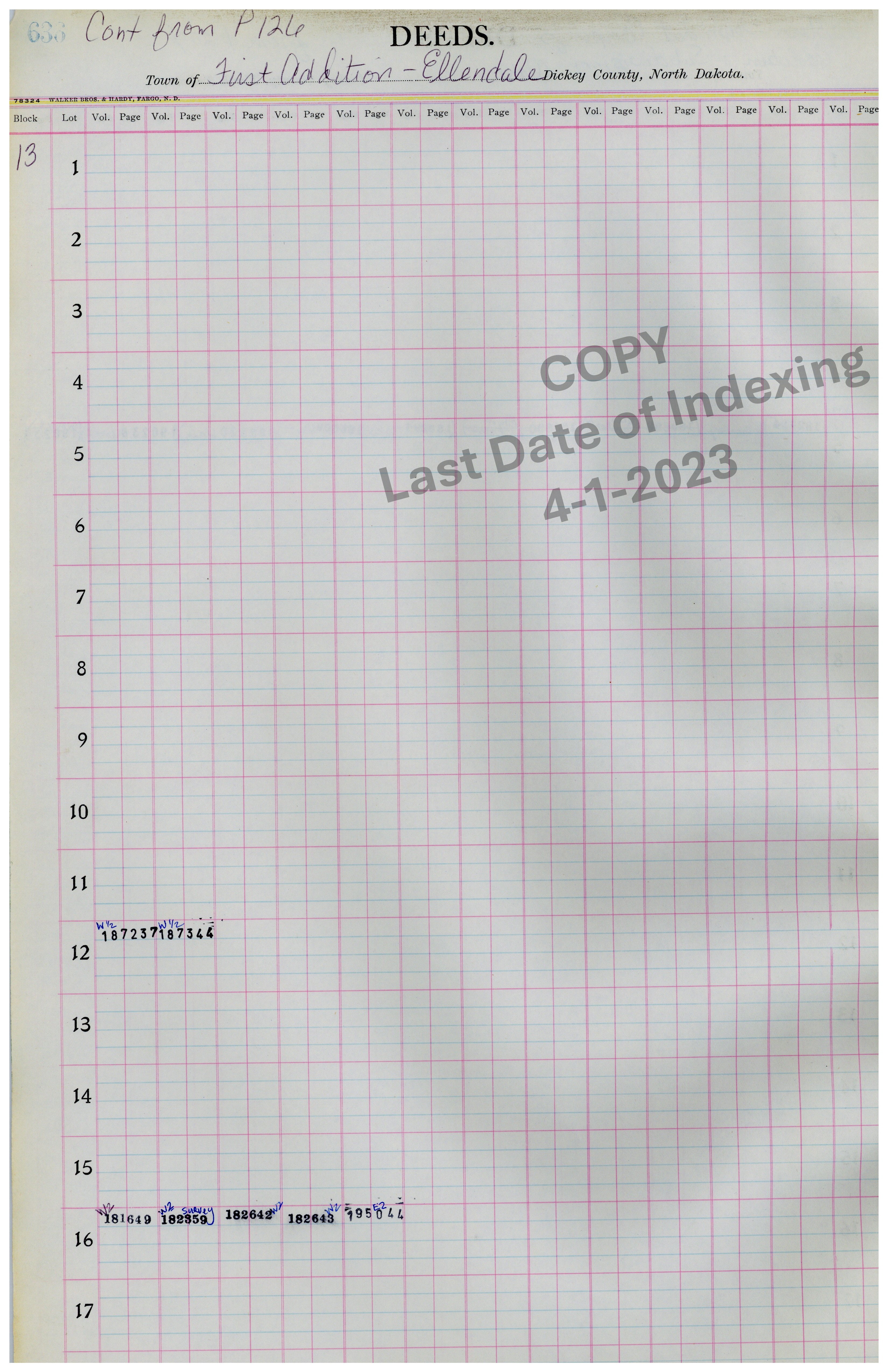 Block 13 Cont. Pg. 636