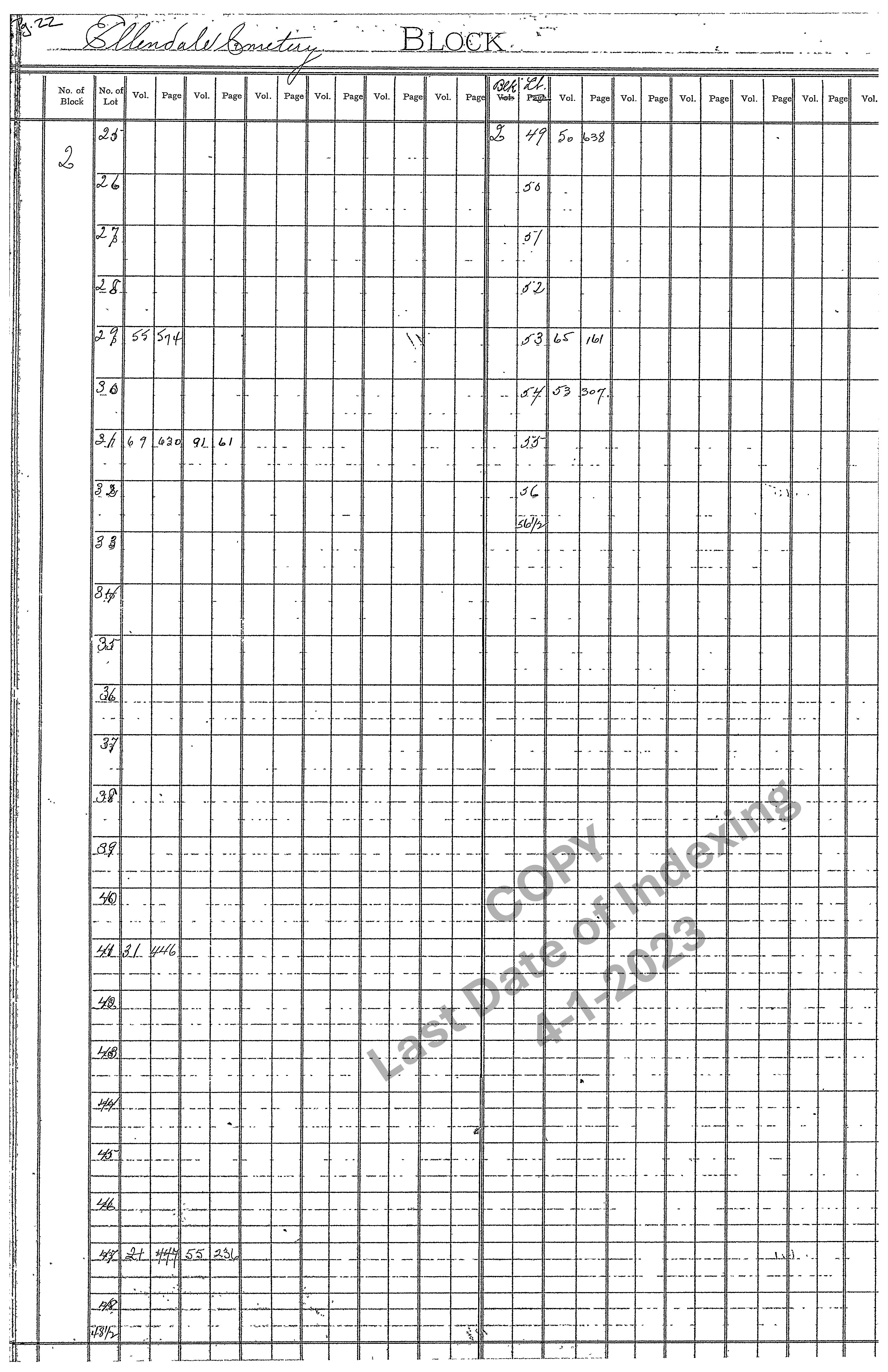 Block 2 Graves 25-56